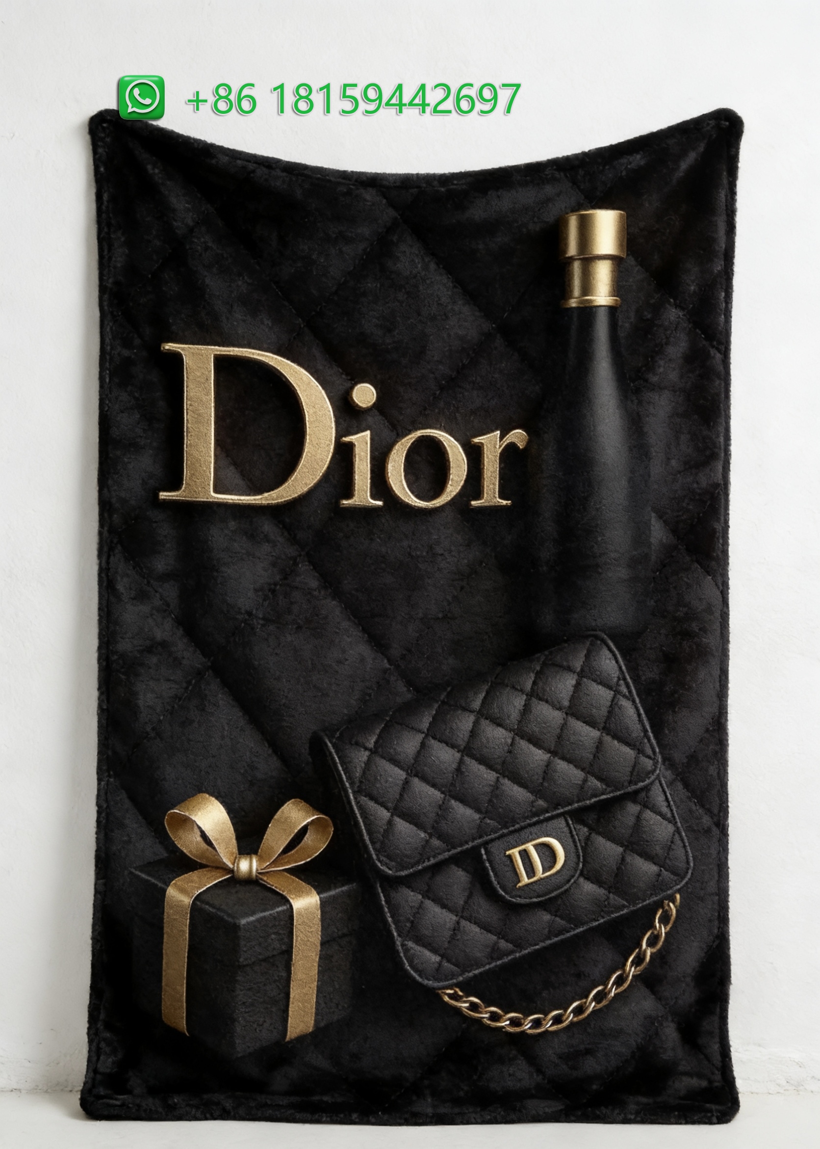 Dior Throw Blankets